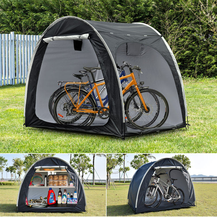 Large Bike Cover Storage Shed Tent,Portable Bicycle Motorcycle